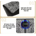 Thảm massage chân xung điện 8 chế độ có màn hình đèn led