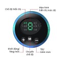 Thảm massage chân xung điện 8 chế độ có màn hình đèn led