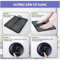 Thảm massage chân xung điện 8 chế độ có màn hình đèn led