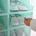 Hộp đựng giày chống bụi bằng nhựa trong suốt có nắp đậy