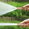 Bộ đầu vòi tăng áp rửa xe, tưới cây bằng đồng thau cao cấp