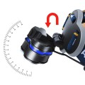 Đèn pin đội đầu siêu sáng 8 bóng 6 chế độ tiện lợi