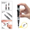 Bộ dụng cụ tua vít và vặn ốc đa năng 115 trong 1 tay chống trượt đầu vặn hợp kim thép cao cấp
