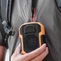 Quạt kẹp quần áo mini tích điện kiêm sạc dự phòng nhỏ gọn