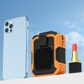 Quạt kẹp quần áo mini tích điện kiêm sạc dự phòng nhỏ gọn
