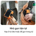 Quạt kẹp quần áo mini tích điện kiêm sạc dự phòng nhỏ gọn