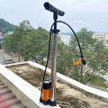 Bơm xe đạp cầm tay cao cấp có đồng hồ đo áp suất tiện lợi