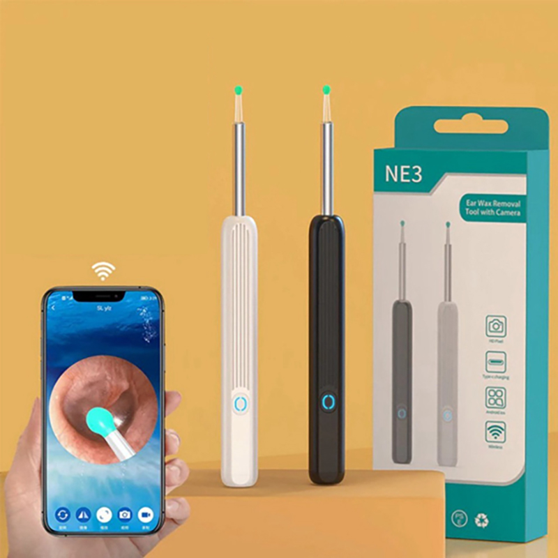 Máy lấy ráy tai nội soi có camera, điều khiển qua app tiện dụng