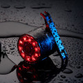 Đèn led xe đạp thể thao, đèn hậu chống nước cao cấp