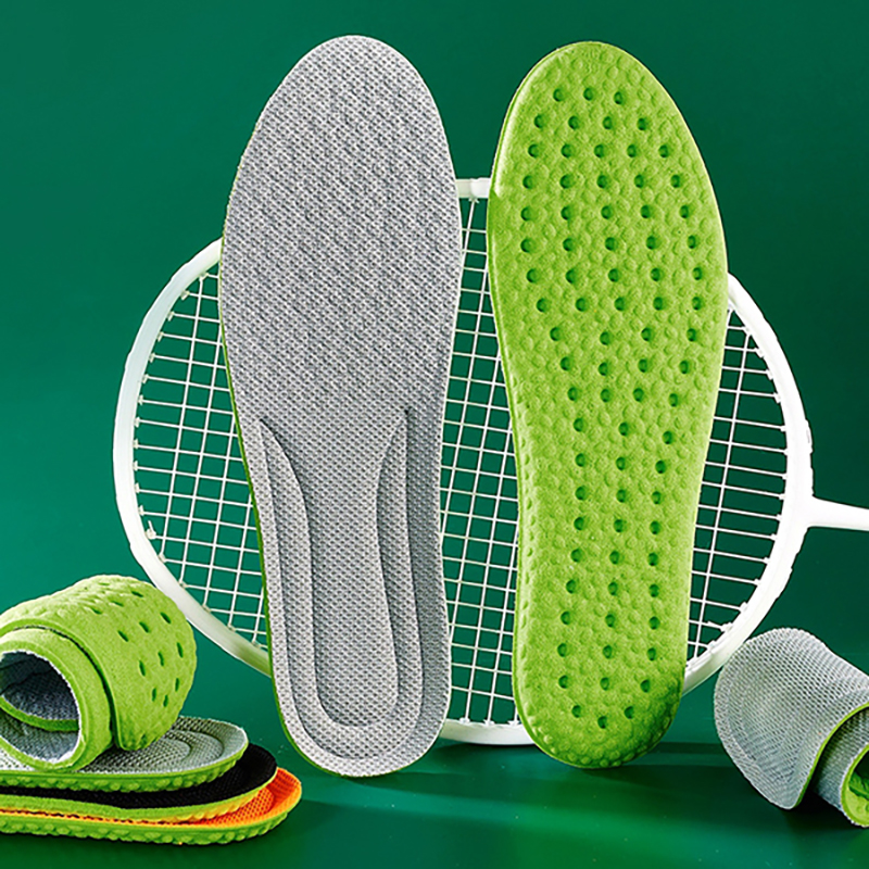 Combo 3 đôi lót giày ngải cứu đệm cao su non đàn hồi, khử mùi hiệu quả