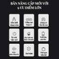 Máy cắt tỉa lông mũi sắc bén nhanh gọn, tích hợp pin sạc siêu bền