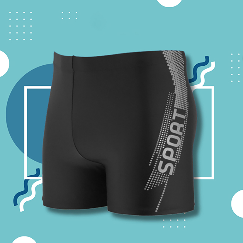 Quần bơi nam dáng đùi Sport co giãn 4 chiều thoải mái bơi lội