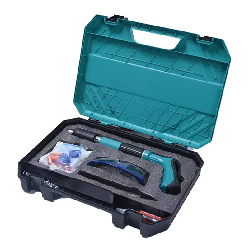 Máy bắn đinh bê tông kèm 50 đinh hạt nổ công nghệ mới