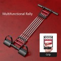 Dây kéo tập gym 5 lò xo, dụng cụ tập thể dục đa năng