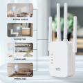 Bộ kích sóng wifi 4 râu phát xuyên tường cực mạnh, tốc độ cao