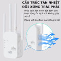 Bộ kích sóng wifi 4 râu phát xuyên tường cực mạnh, tốc độ cao