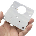 Miếng thép sửa bản lề, cố định cửa tủ đa năng (tặng bộ ốc vít), 1 miếng thép không bản lề