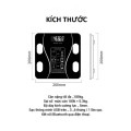 Cân điện tử thông minh theo dõi sức khoẻ, đo lượng mỡ cơ thể