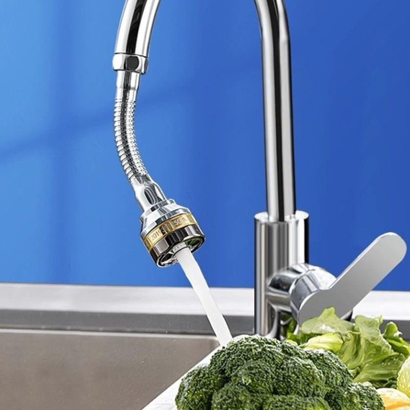 Đầu vòi rửa bát tăng áp xoay 360 độ chất liệu cao cấp 