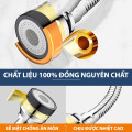Đầu vòi rửa bát tăng áp xoay 360 độ chất liệu cao cấp , Loại ngắn 