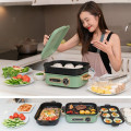 Nồi lẩu nướng hấp đa năng 4 trong 1