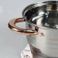 Bộ Nồi 6 Món Dùng Cho Mọi Loại Bếp Kèm Nắp Kính Chịu Lực