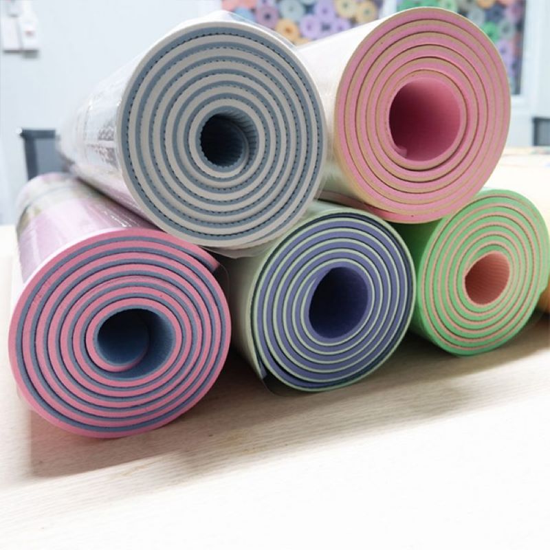 Thảm tập Yoga định tuyến cao cấp TPE 