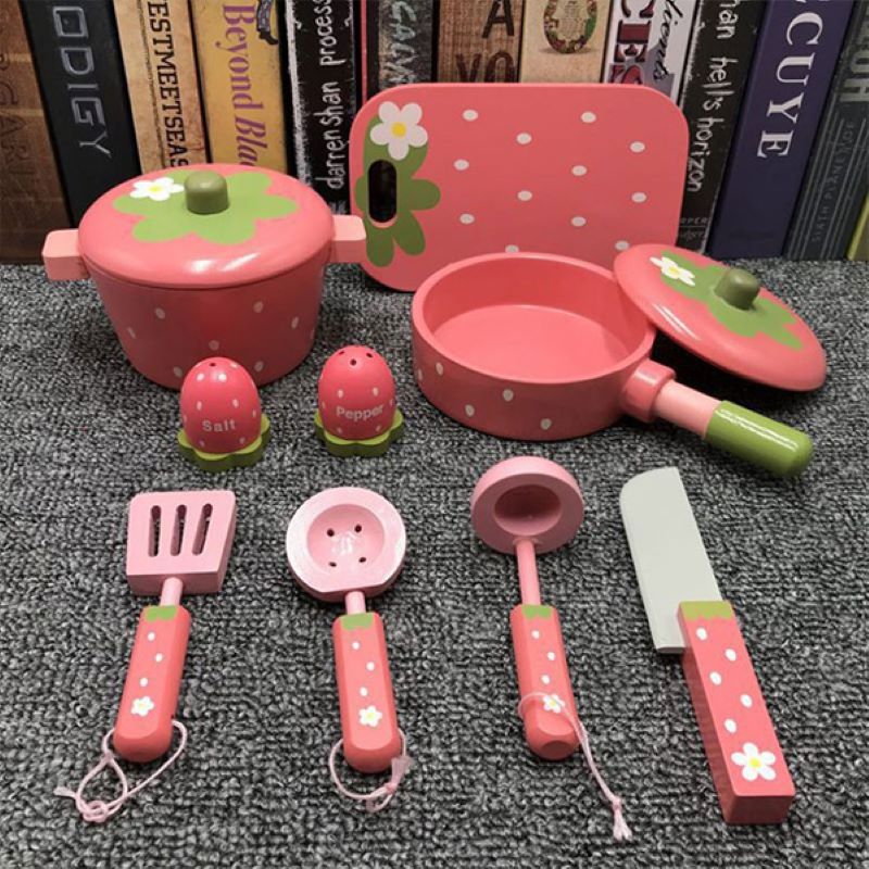 Bộ đồ chơi làm bếp Dâu Tây xinh xắn