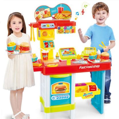 Bộ đồ chơi quầy ăn nhanh Fastfood