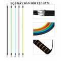 Bộ dây tập thể thao 5 màu kháng Lực 