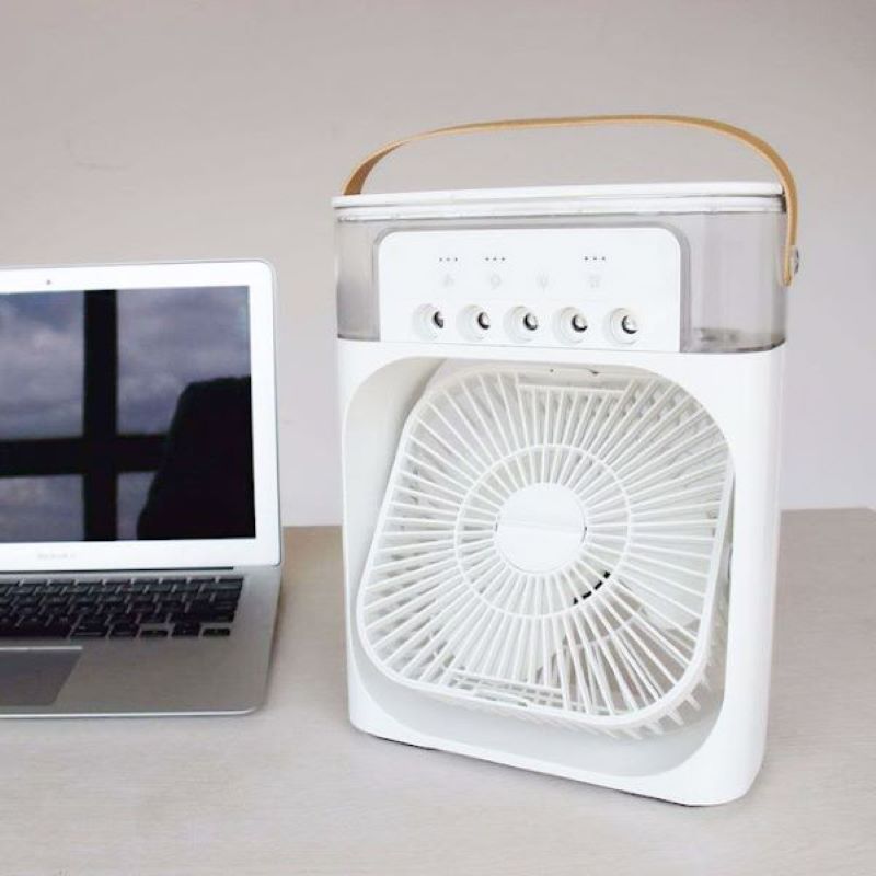 Quạt Phun Sương Điều Hòa Hơi Nước Mini Cao Cấp