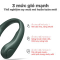  Quạt Đeo Cổ Mini Không Cánh Tích Điện Thông Minh