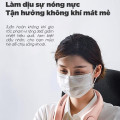  Quạt Đeo Cổ Mini Không Cánh Tích Điện Thông Minh