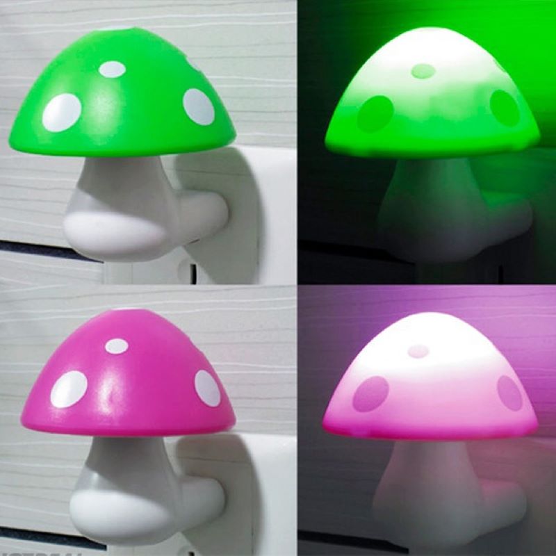 Đèn ngủ hình nấm TXA765 cảm biến ánh sáng