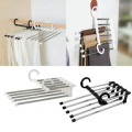 Móc treo quần áo inox gấp gọn