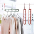 Móc treo quần áo đa chức năng 9 lỗ