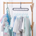 Móc treo quần áo đa chức năng 9 lỗ