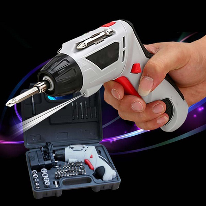 Bộ máy khoan, vặn vít mini có tay cầm 46 chi tiết đa năng