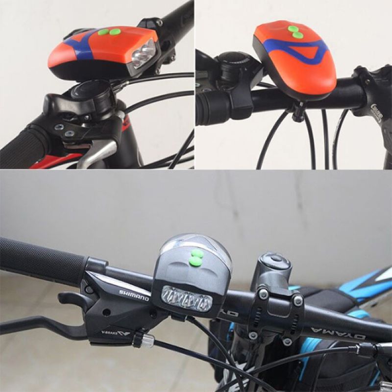 Đèn chiếu sáng cho xe đạp 4 chế độ