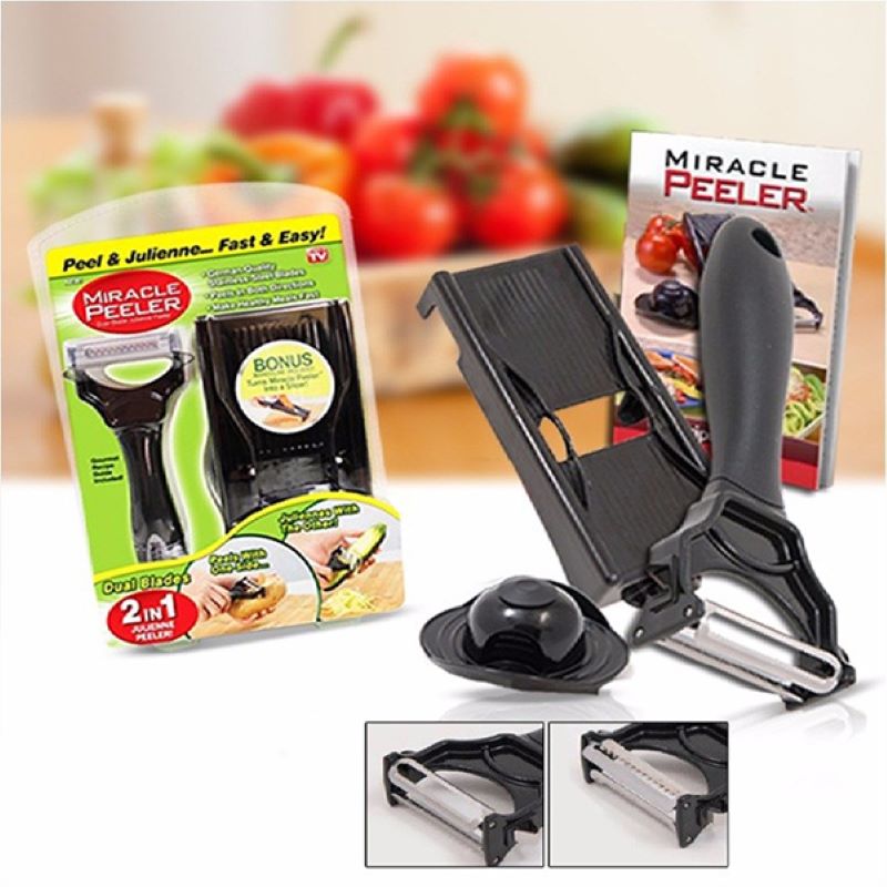 Bộ dụng cụ bào rau củ quả miracle peeler