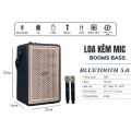 Loa Karaoke Bluetooth BOOMBASS A4203 cao cấp