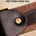 Thắt lưng nam da bò khóa đồng Cartelo CTL-KD02