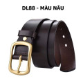 Dây lưng nam khóa đồng nguyên khối cao cấp DL88