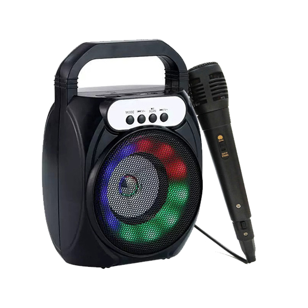 Loa kẹo kéo bluetooth karaoke mini nhỏ gọn, tiện lợi tặng kèm mic