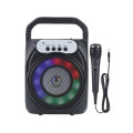 Loa kẹo kéo bluetooth karaoke mini nhỏ gọn, tiện lợi tặng kèm mic