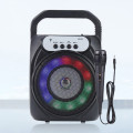 Loa kẹo kéo bluetooth karaoke mini nhỏ gọn, tiện lợi tặng kèm mic