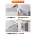 Thùng rác treo tường đa năng có nắp trượt thông minh