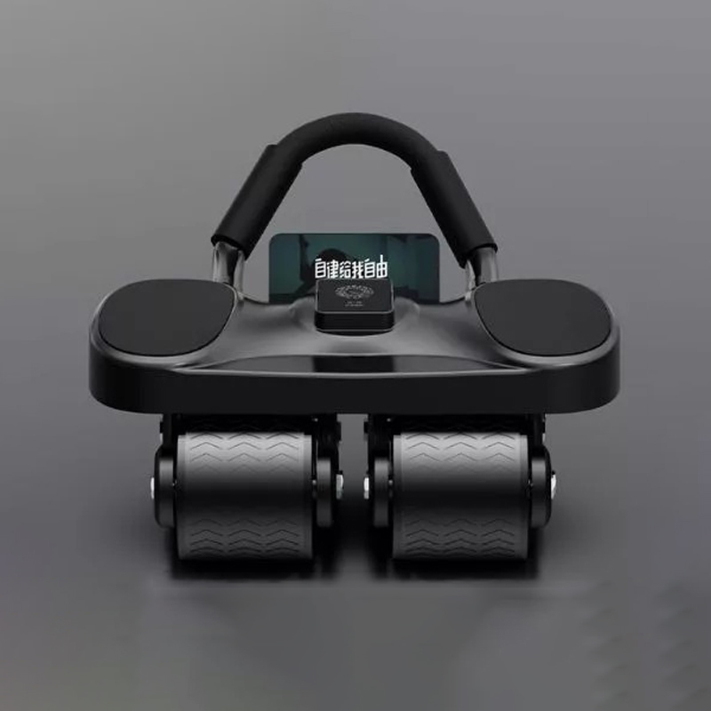 Dụng cụ luyện tập cơ bụng tại nhà con lăn 4 bánh chuyên dụng