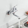Vòi rửa bát gắn tường chất liệu kim loại cao cấp