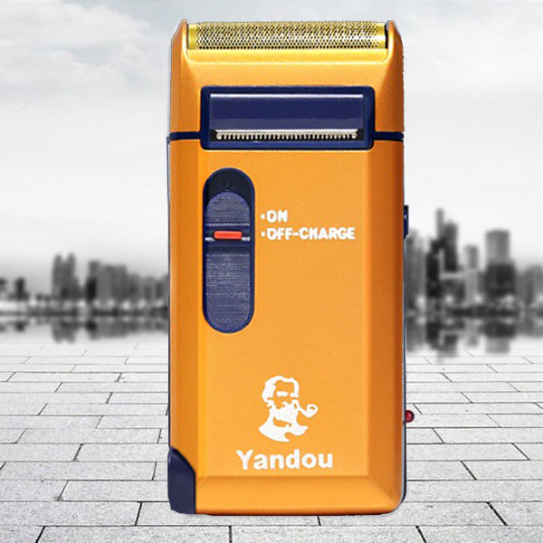 Máy cạo râu khô sạc pin Yandou nhỏ gọn tặng màn lưỡi